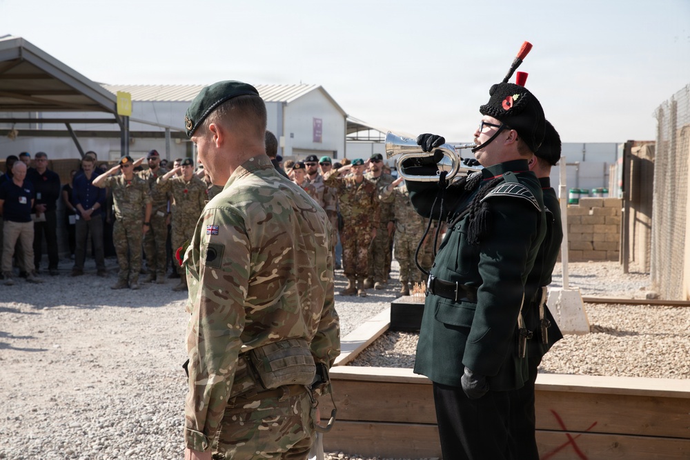 United Kingdom Armed Forces Observe Remembrance Day 2025