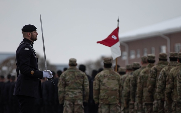 Apache Troop and British RTR celebrate Cambrai Day