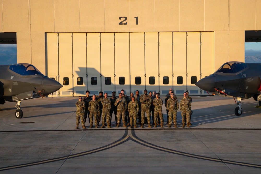 48th Fighter Wing Falcon Strike 25 group photo