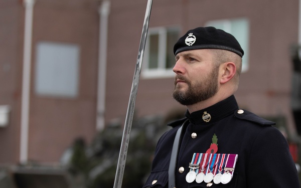 Apache Troop and British RTR celebrate Cambrai Day