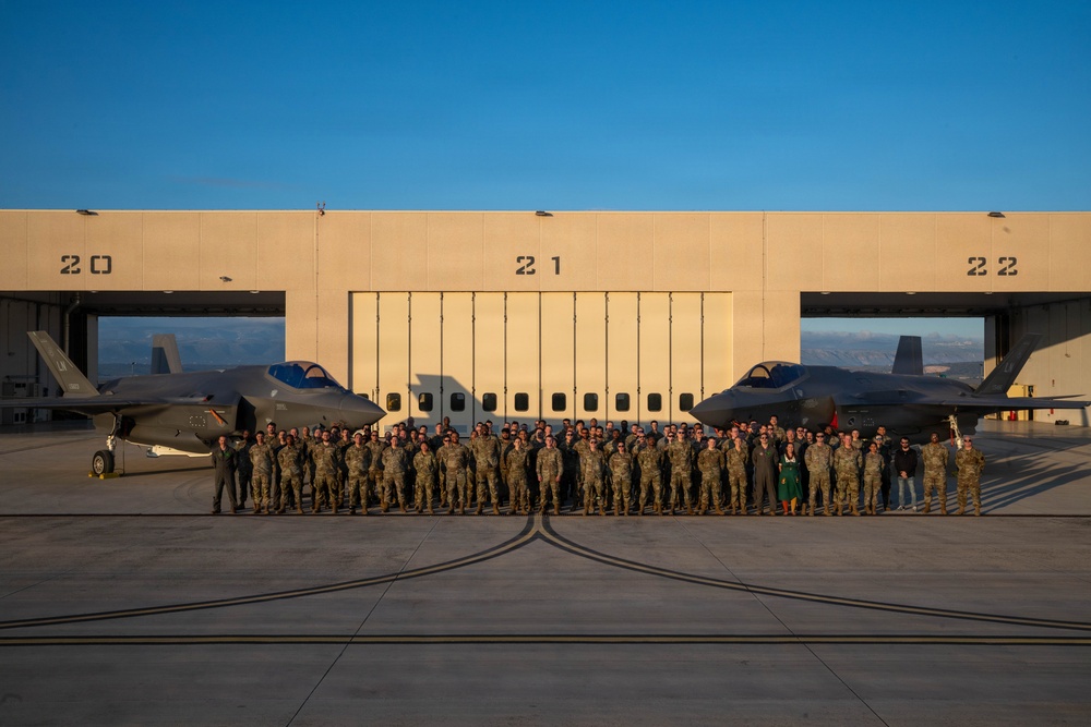 48th Fighter Wing Falcon Strike 25 group photo