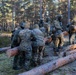 U.S. Marines with MWSS-273 and CLB-6 participate in tree falling operations