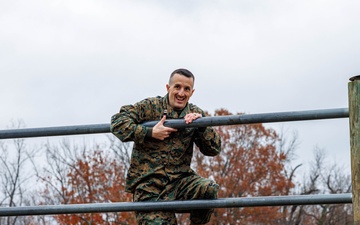 Security Battalion H&amp;S Company O Course Run