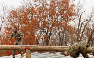 Security Battalion H&amp;S Company O Course Run