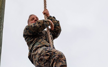 Security Battalion H&amp;S Company O Course Run