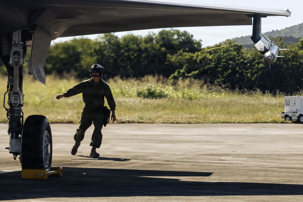 VMFA-225 conducts flight operations in Puerto Rico