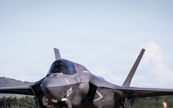 VMFA-225 conducts flight operations in Puerto Rico