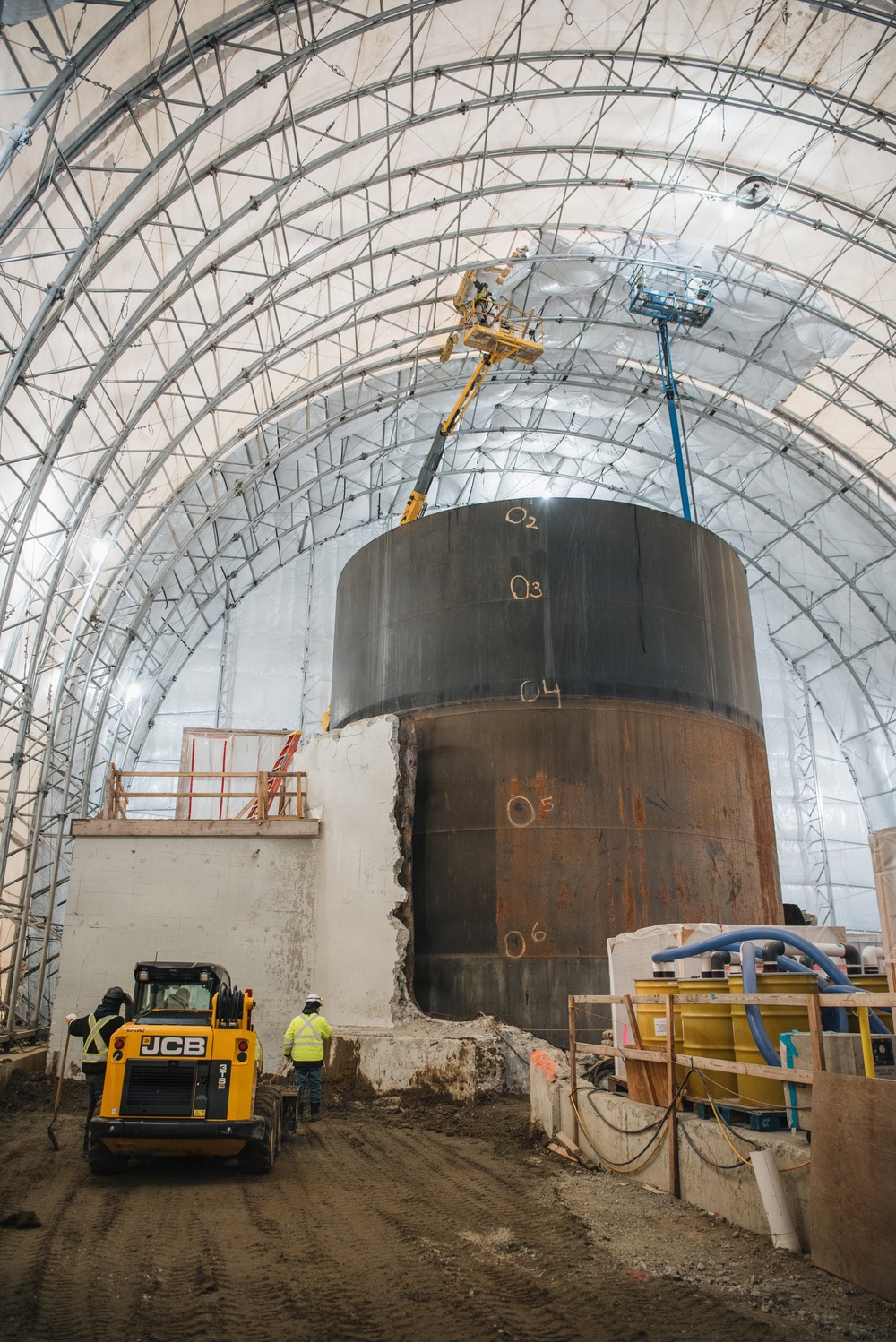 U.S. Army Corps of Engineers completes weather enclosure at former Alaska nuclear power plant