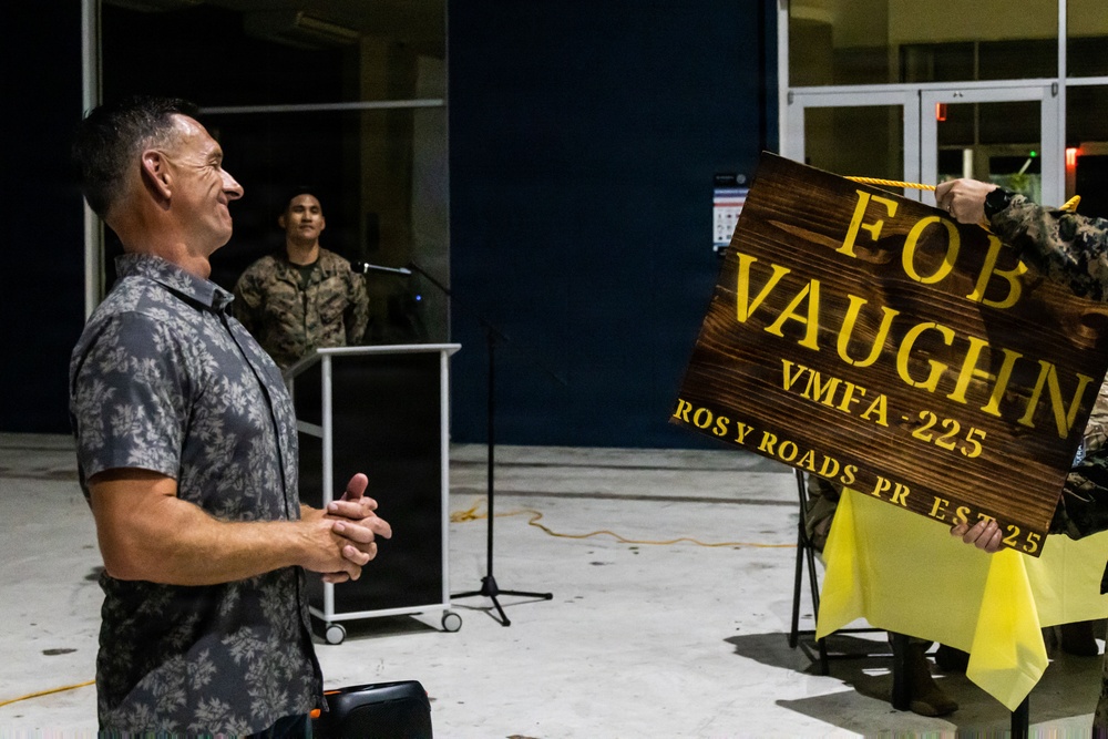 VMFA-225 USMC holds 250th Birthday Celebration in Puerto Rico