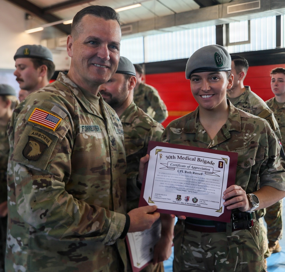 30th Medical Brigade Best of the Best