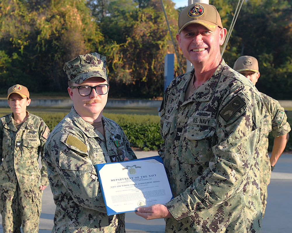 Awards Ceremony at Naval Hospital Jacksonville – Nov. 21, 2025