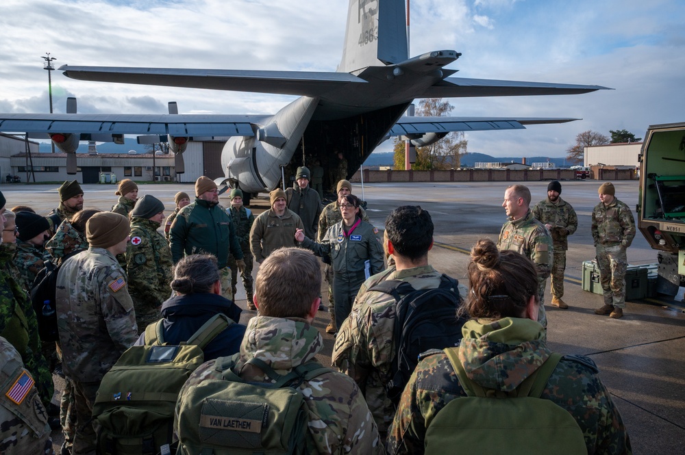 86th AES strengthens NATO medical readiness during mock evaluation