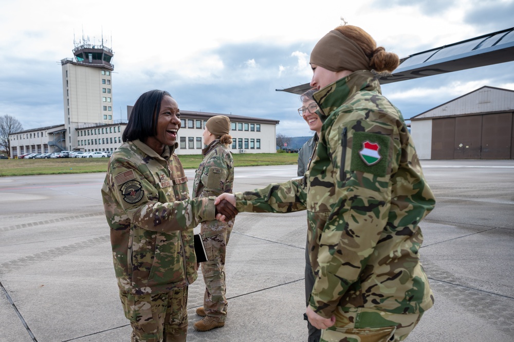 86th AES strengthens NATO medical readiness during mock evaluation