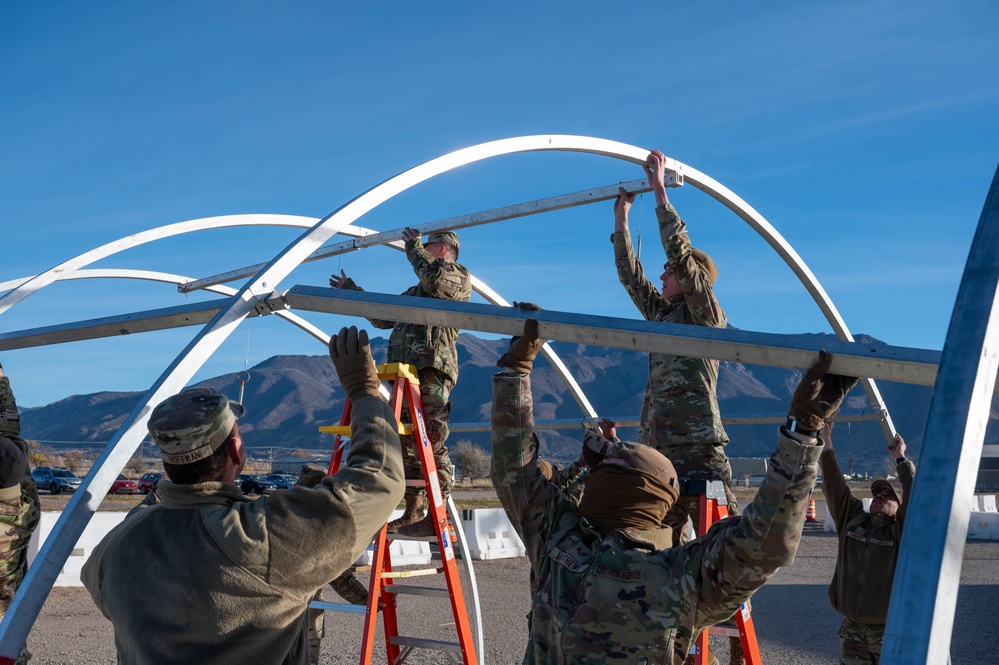 419th Airmen test their metal during exercise Griffin FLEX