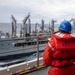 USS Kearsarge Conducts Replenishment At Sea