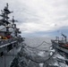 USS Kearsarge Conducts Replenishment At Sea