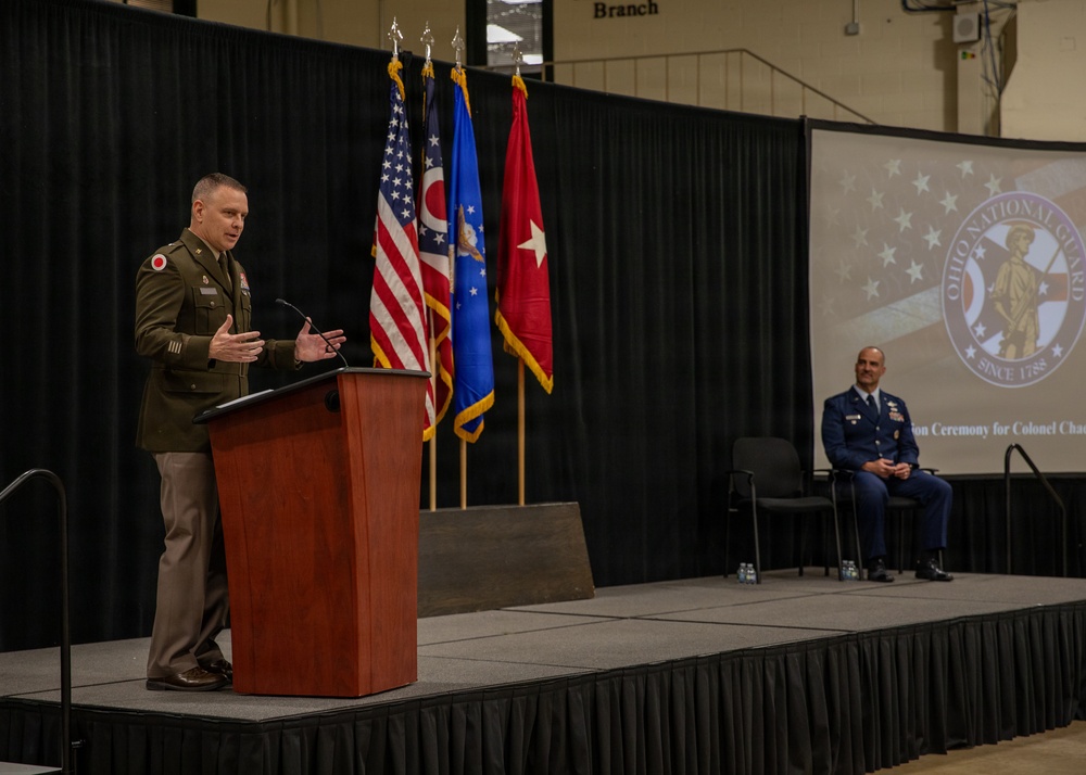 Ohio ANG conducts promotion ceremony for Brig. Gen. Chad E. Holesko