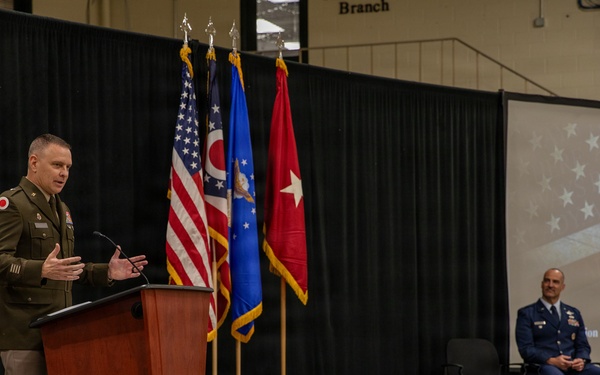 Ohio ANG conducts promotion ceremony for Brig. Gen. Chad E. Holesko