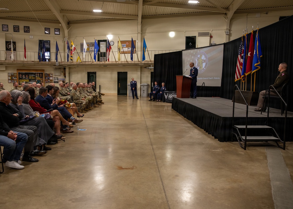 Ohio ANG conducts promotion ceremony for Brig. Gen. Chad E. Holesko