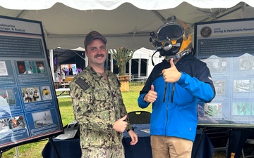 NSMRL Divers Take Part in Hartford-Springfield Navy Week