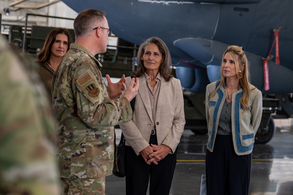 CSAF Spouse Visits Barksdale Air Force Base