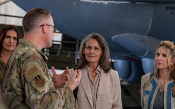 CSAF Spouse Visits Barksdale Air Force Base