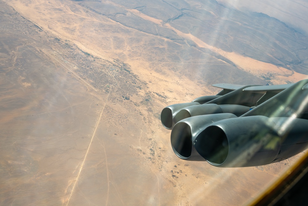 JTAC training over USAFRICOM Bomber Task Force 26-1