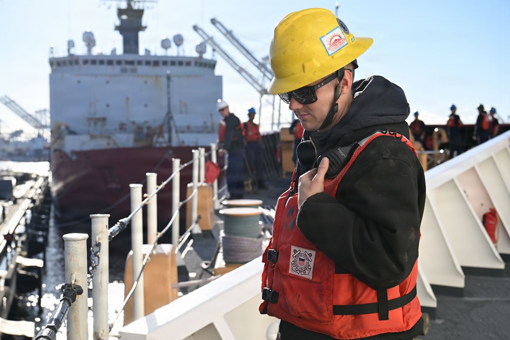 USCGC Polar Star (WAGB 10) departs Seattle for Operation Deep Freeze deployment to Antarctica