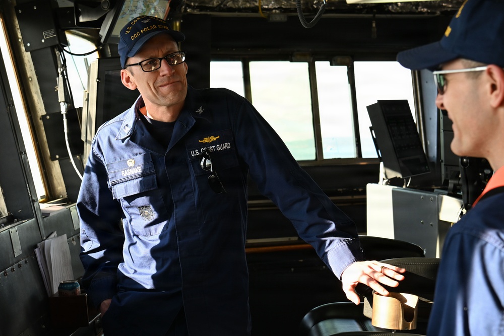 USCGC Polar Star (WAGB 10) departs Seattle for Operation Deep Freeze deployment to Antarctica