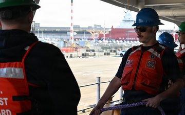 USCGC Polar Star (WAGB 10) departs Seattle for Operation Deep Freeze deployment to Antarctica