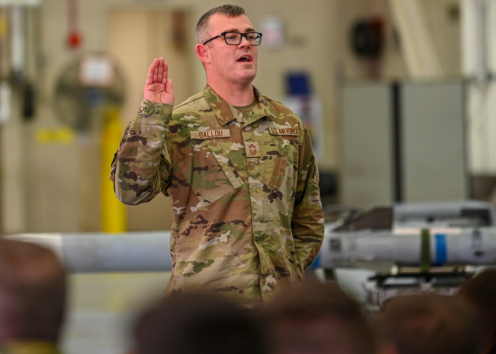 104th Fighter Wing promotes Ballou to Chief