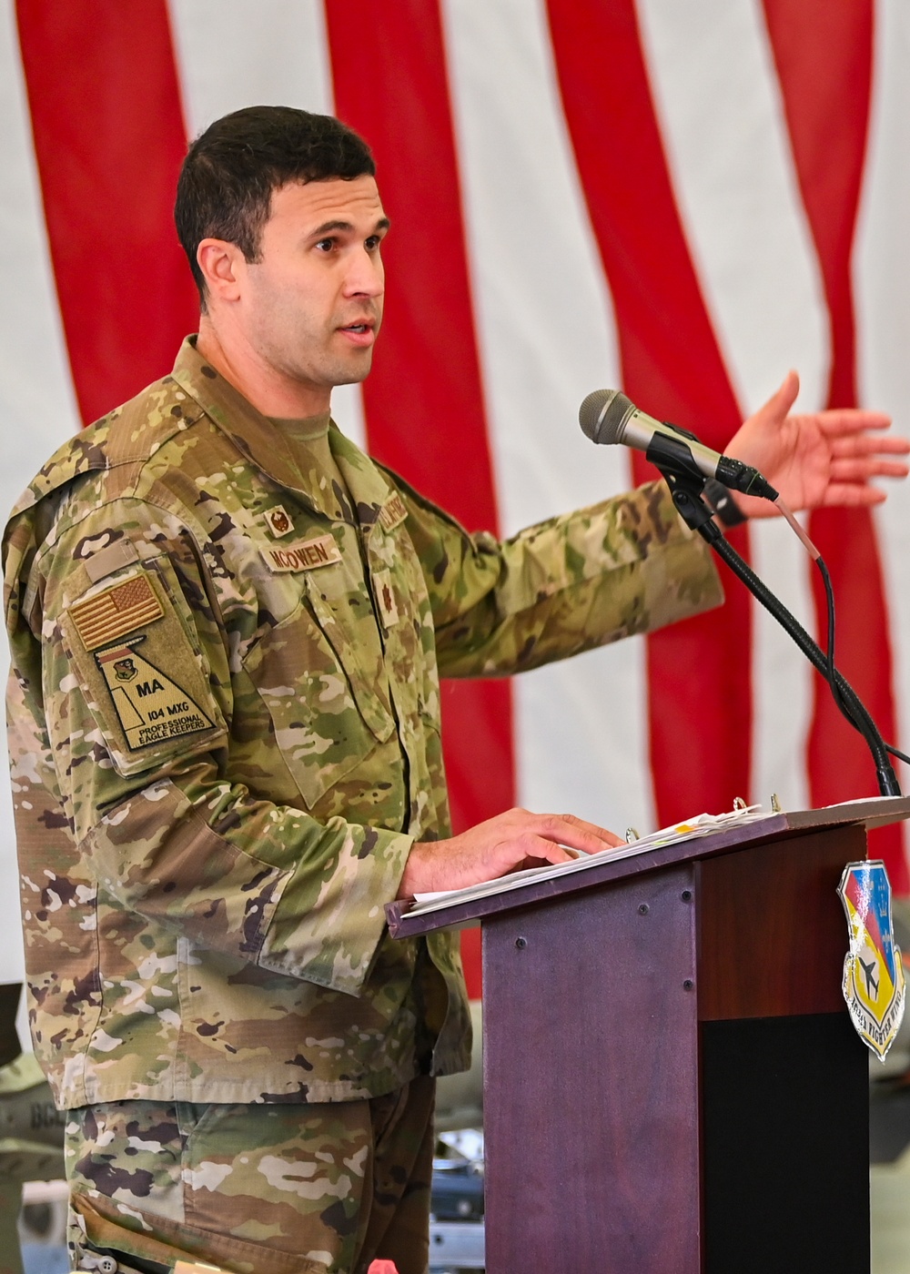 104th Fighter Wing promotes Ballou to Chief