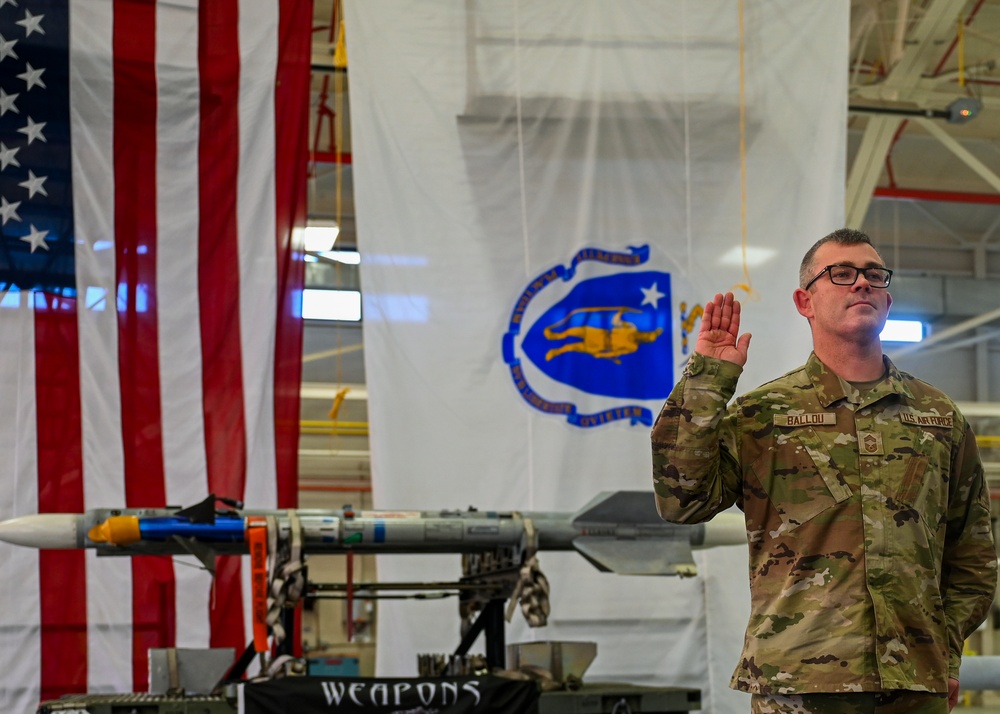 104th Fighter Wing promotes Ballou to Chief