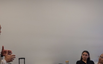 MCAGCC Base Sgt. Maj. welcomes new MCCS Employees