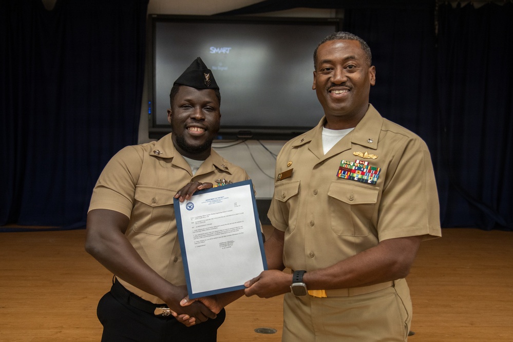 GSM1 Chiekh Boye Promotion Ceremony