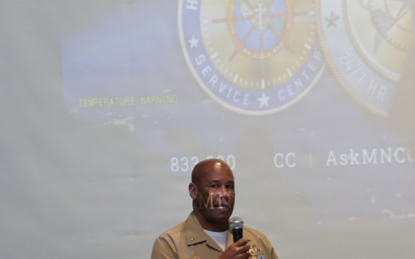 Rear Admiral Brooks NTTC Meridian Site Visit