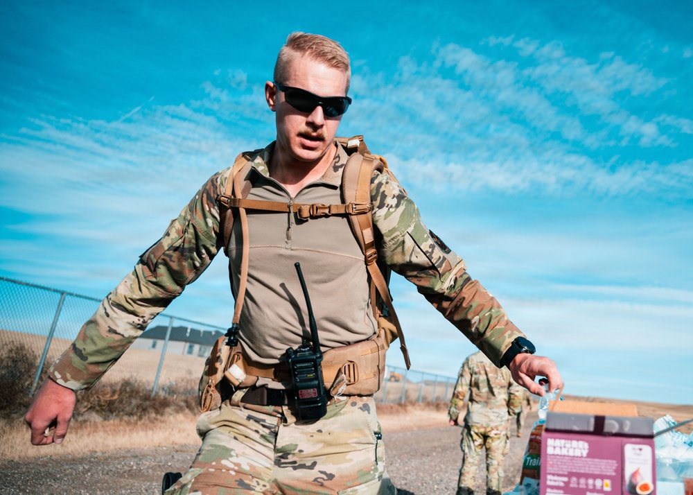 F.E. Warren AFB Hosts Norwegian Foot March