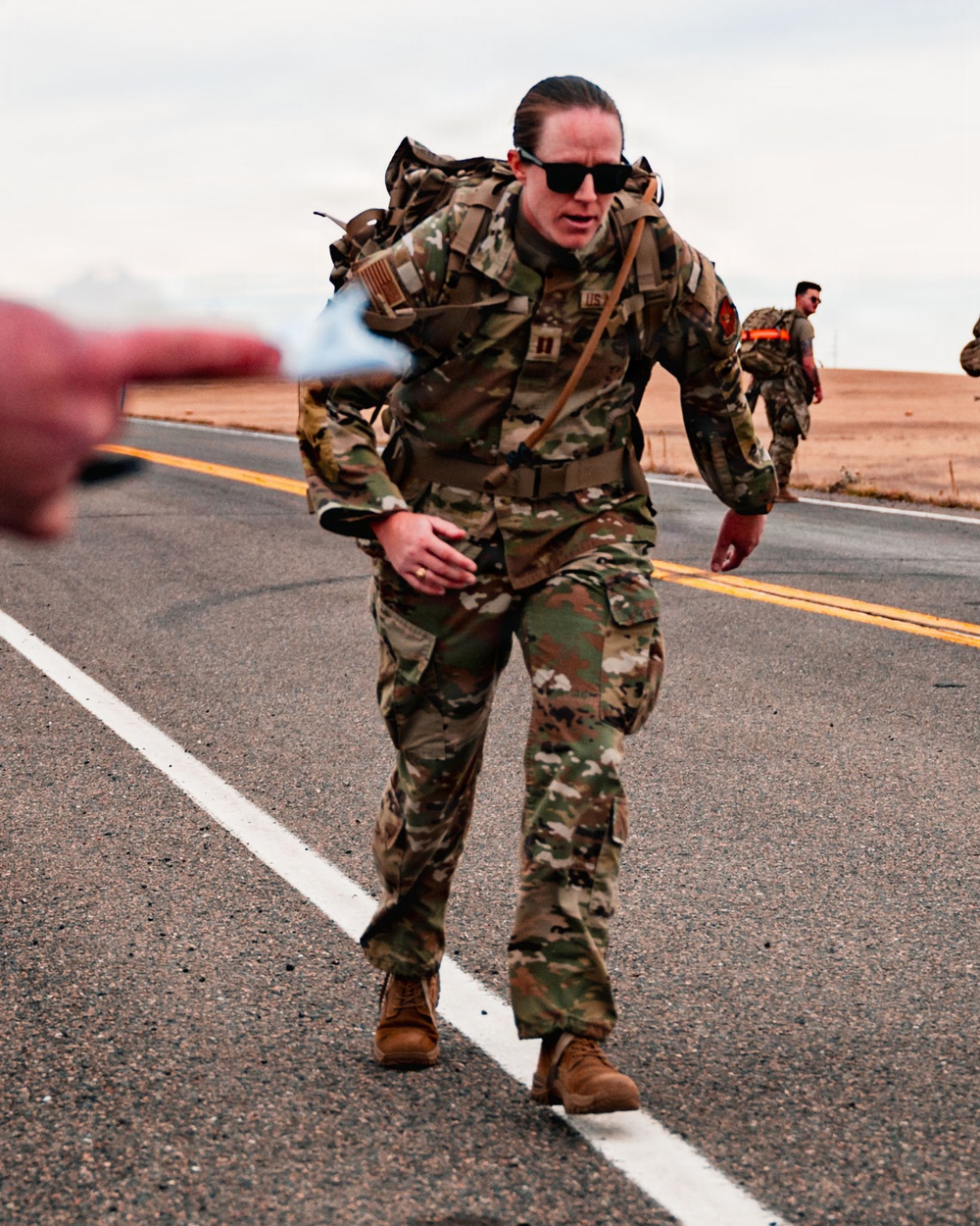 F.E. Warren AFB Hosts Norwegian Foot March