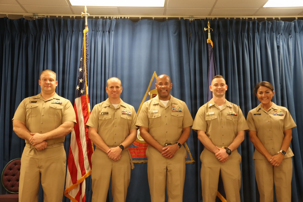 Rear Admiral Brooks NTTC Meridian Site Visit