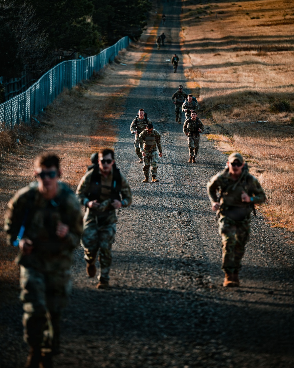 F.E. Warren AFB Hosts Norwegian Foot March