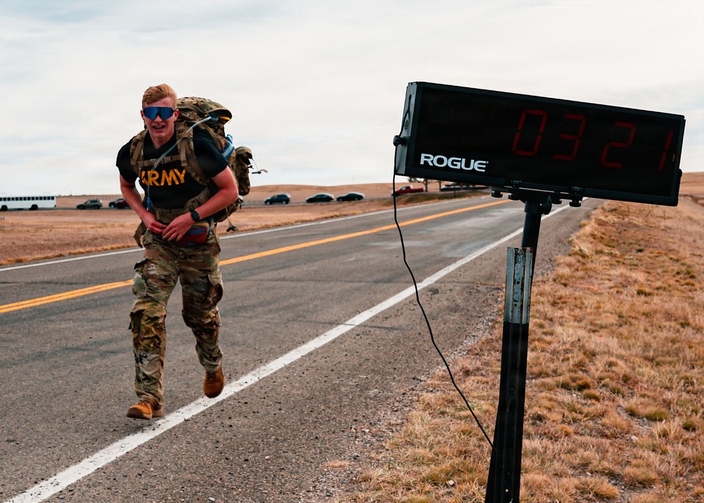 F.E. Warren AFB Hosts Norwegian Foot March