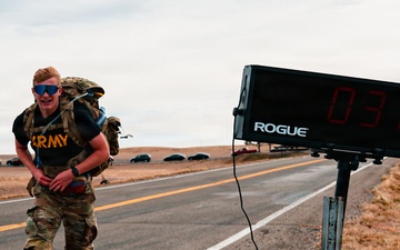 F.E. Warren AFB Hosts Norwegian Foot March