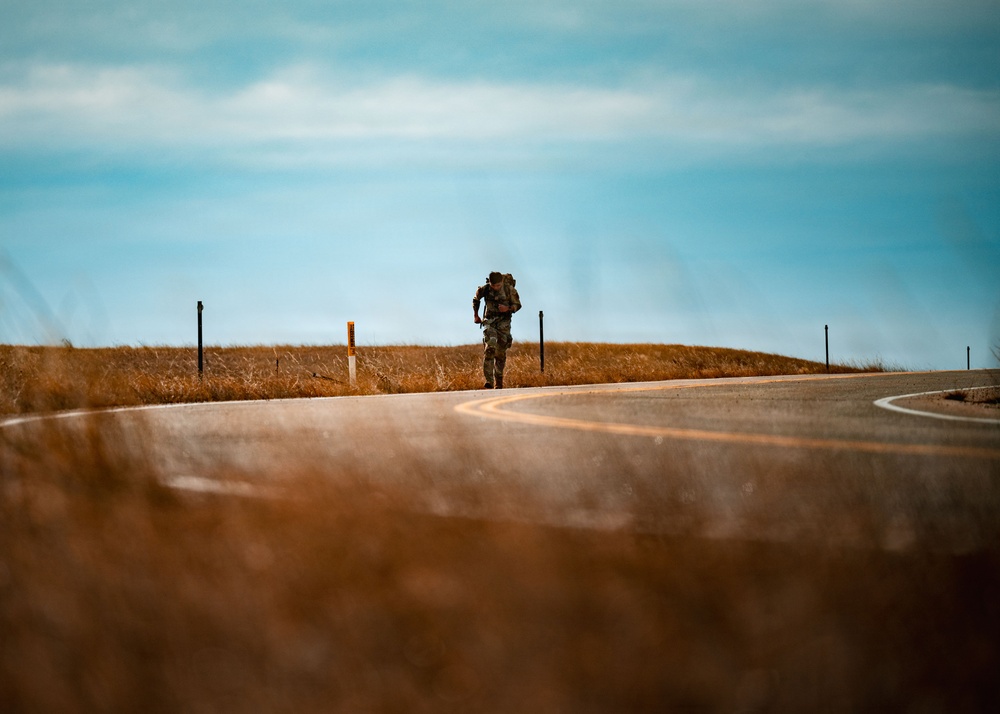 F.E. Warren AFB Hosts Norwegian Foot March