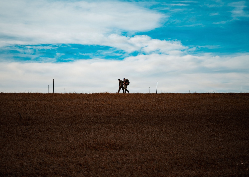F.E. Warren AFB Hosts Norwegian Foot March
