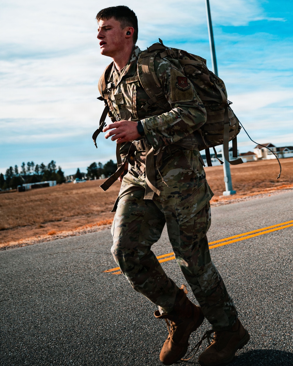 F.E. Warren AFB Hosts Norwegian Foot March