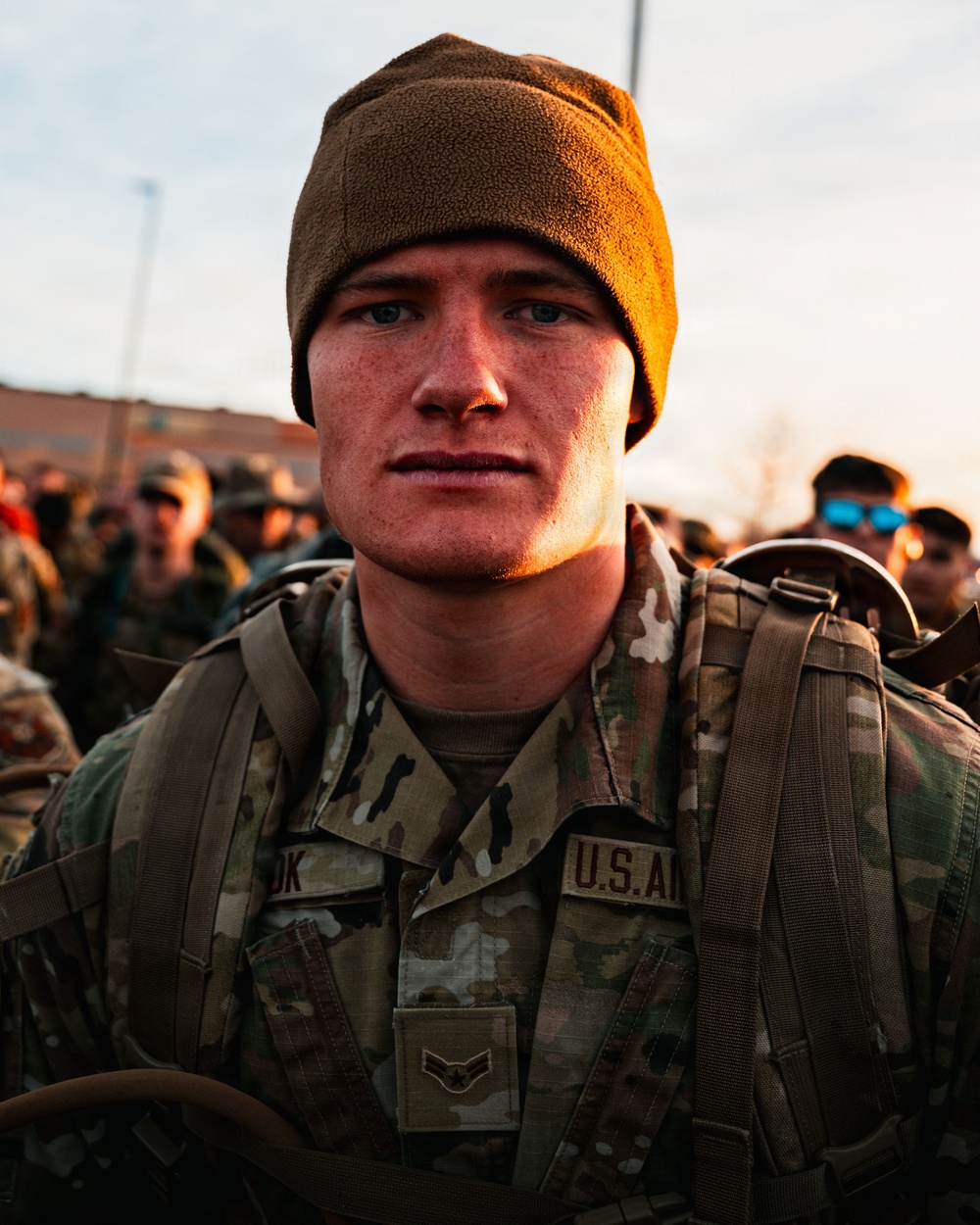 F.E. Warren AFB Hosts Norwegian Foot March