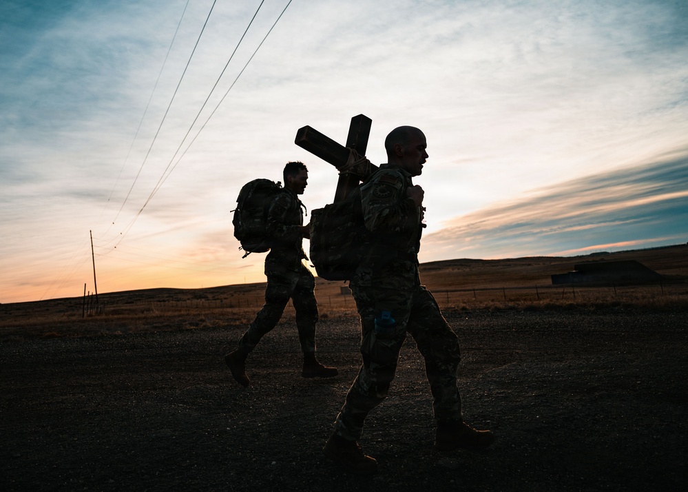 F.E. Warren AFB Hosts Norwegian Foot March