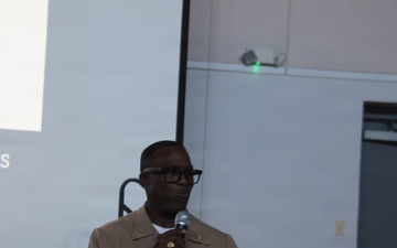 Rear Admiral Brooks NTTC Meridian Site Visit