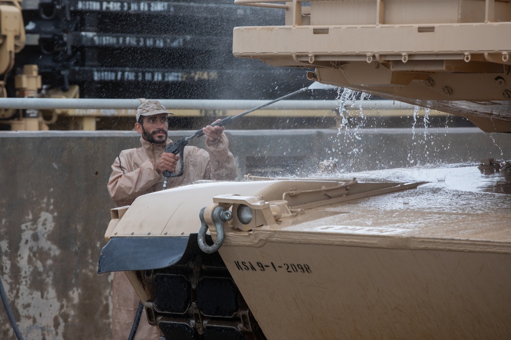 Royal Saudi Land Forces Begin Redeployment After Historic First NTC Rotation