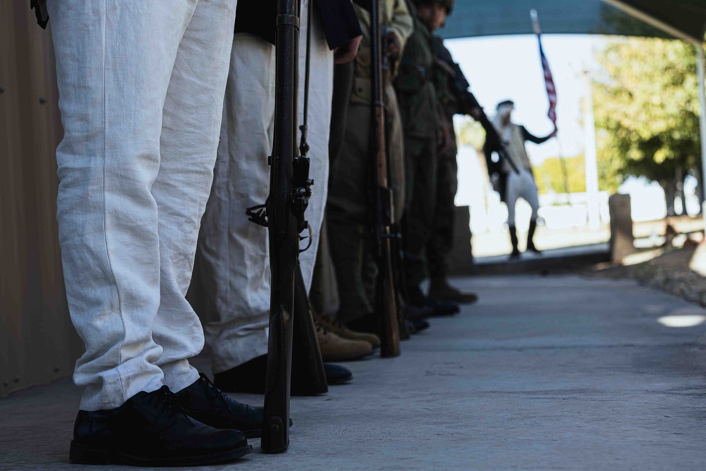 The Combat Center celebrates the Marine Corps’ 250th birthday with a historic uniform